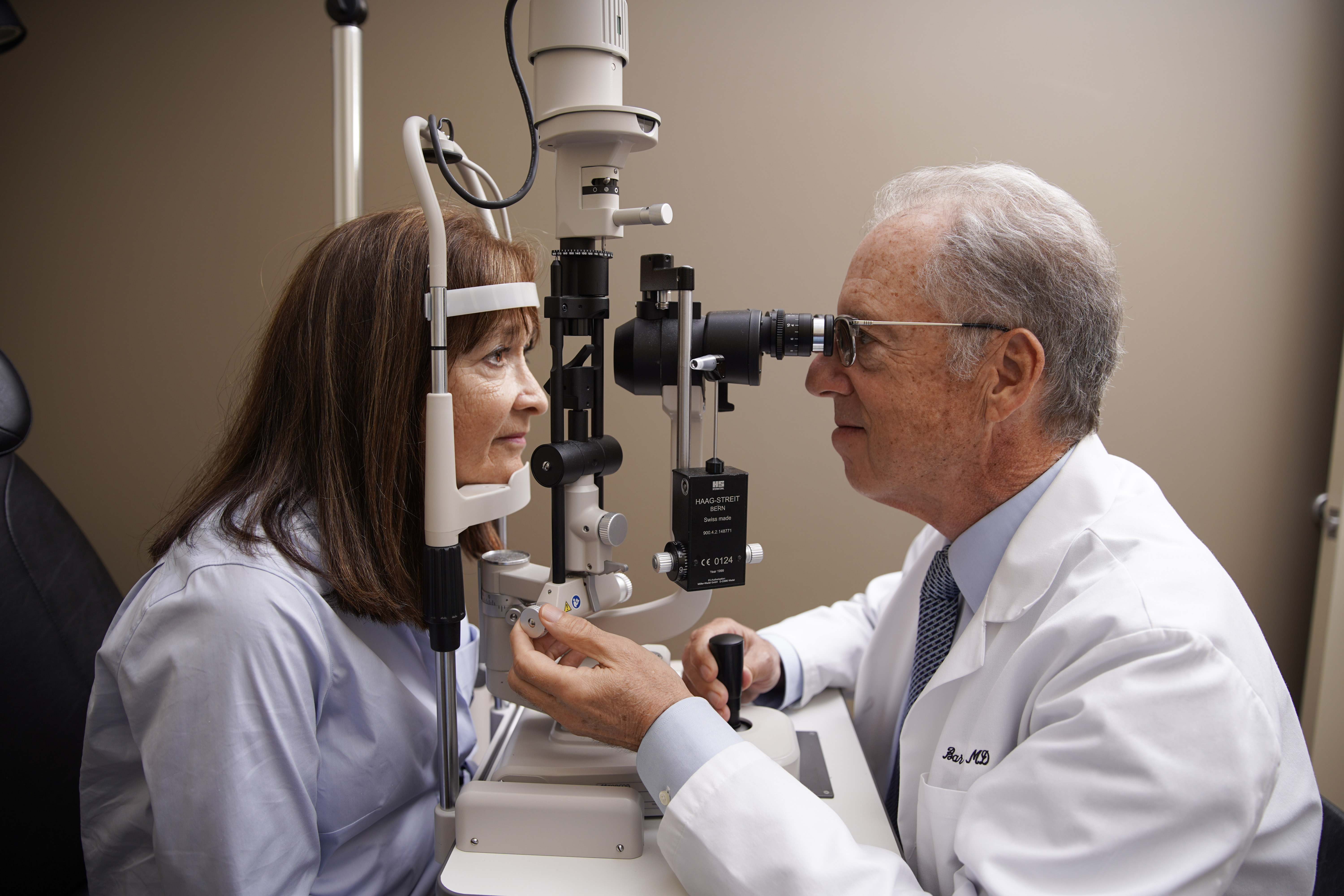 An eye exam
